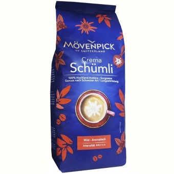 Кофе в зернах Mövenpick Crema Schumli, 1 кг
