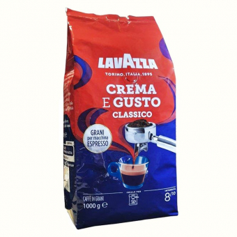 Кофе в зернах Lavazza Crema e Gusto Classico, 1 кг