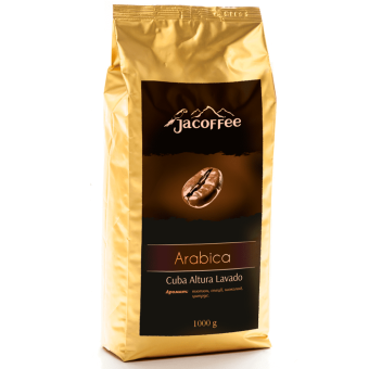 Кофе в зернах Jacoffee Arabica Cuba, 1кг