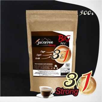 Кофе Jacoffee 3в1 Strong, 500 г