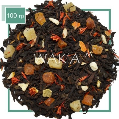 Чай черный Пуэр Апельсин, 100 г