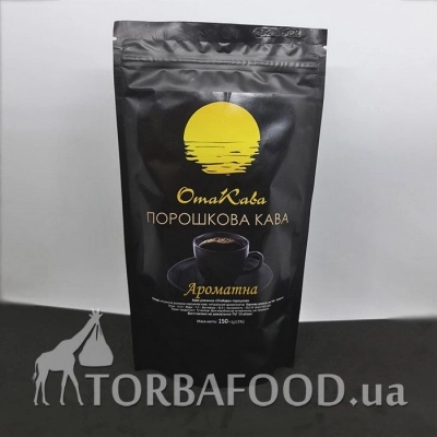 Фасованный растворимый кофе • Кофе растворимый ОтаКава Ароматный, 150г