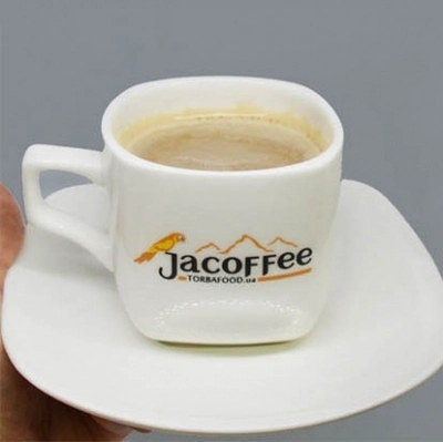 Чашка Jacoffee с блюдцем 200мл
