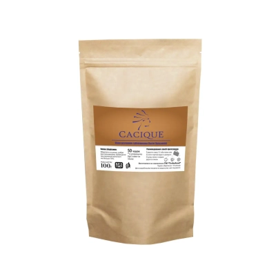 Фасованный растворимый кофе • Кофе сублимированный Cacique, 100 г