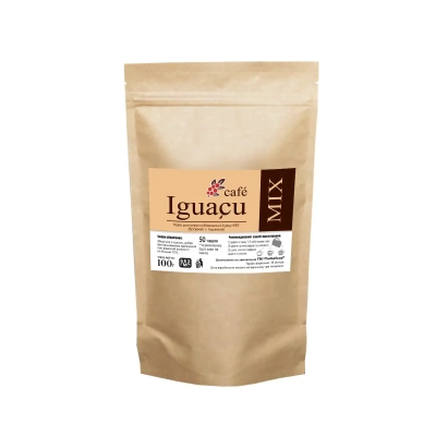 Фасованный растворимый кофе • Кофе сублимированный Iguacu Mix, 100 г