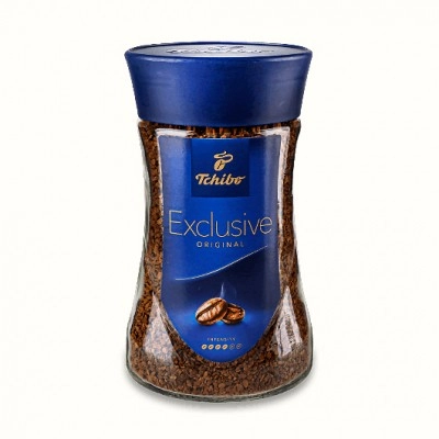Фасованный растворимый кофе • Кофе растворимый Tchibo Exclusive, 200 г