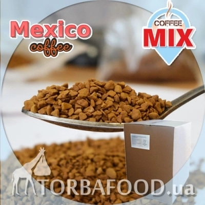 Сублимированный кофе в ящиках • Кофе сублимированный Mexico MIX, 25 кг
