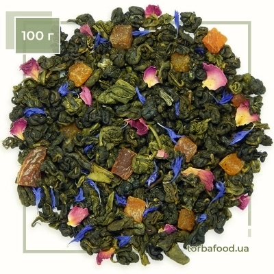 Чай зеленый Сочный персик, 100 г