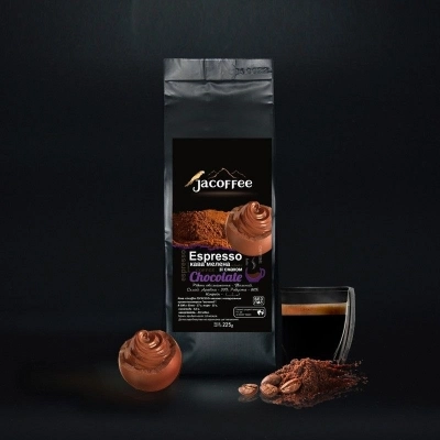 Кофе молотый Jacoffee Espresso, шоколад, 225 г