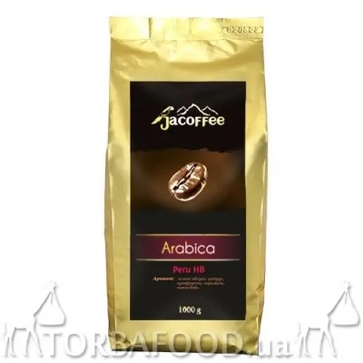 Кофе в зернах Jacoffee Arabica Peru, 1кг