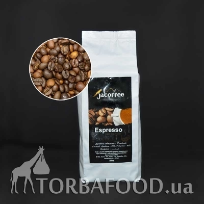Кофе в зернах Jacoffee Espresso, 0.5 кг