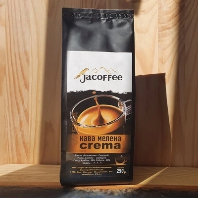 Кофе молотый Jacoffee Crema, 250г