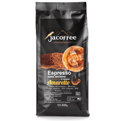 Кофе молотый, Амаретто, 500г