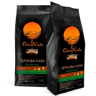 Кофе в зернах ОТАКАВА Львовский, 1кг