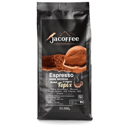 Кофе молотый, лесной орех, 500 г