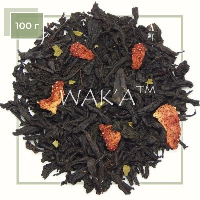 Чай черный Клубничный джем, 100 г