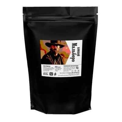 Фасованный растворимый кофе • Кофе сублимированный Ковбой Мальборо , 400 г