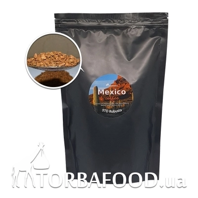 Фасованный растворимый кофе • Кофе сублимированный Mexico, 400 г